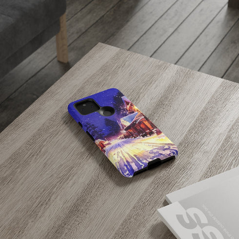 Estes Park After the Christmas Parade - Impact Resistant Phone Case